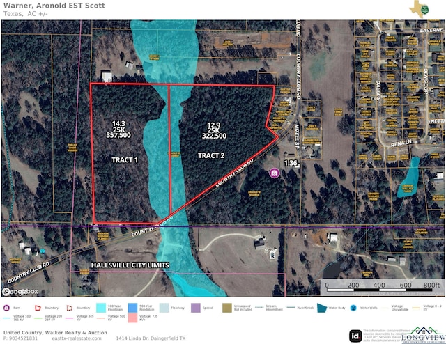 403 W Country Club Rd, Hallsville TX, 75650 land for sale