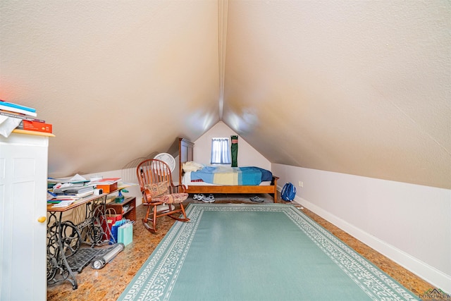 2120 Page Rd, Longview, TX 75601 - game room with lofted ceiling and baseboards