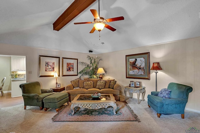 1303 Le Duke Blvd, Longview, TX 75601 - carpeted living area featuring ceiling fan