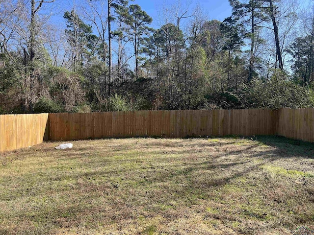 2808 Park Dr, Marshall, TX 75670 - view of fenced backyard