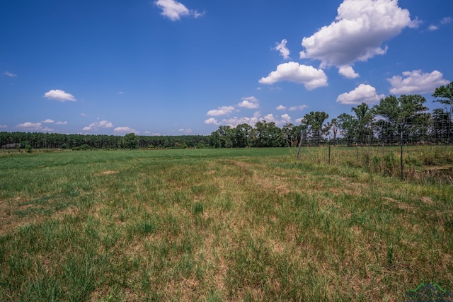 view of nature featuring a rural view