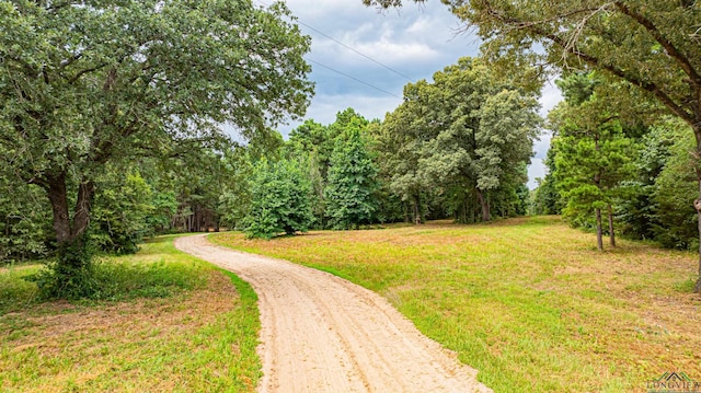 view of road