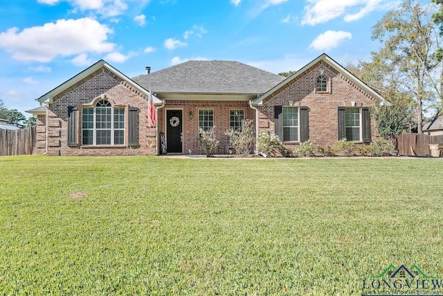 15579 County Road 1104, Flint, TX 75762 - view of front of house with brick siding and a shingled roof
