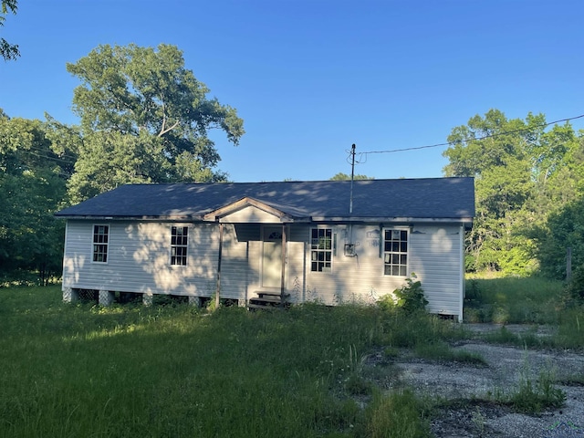 view of rear view of house