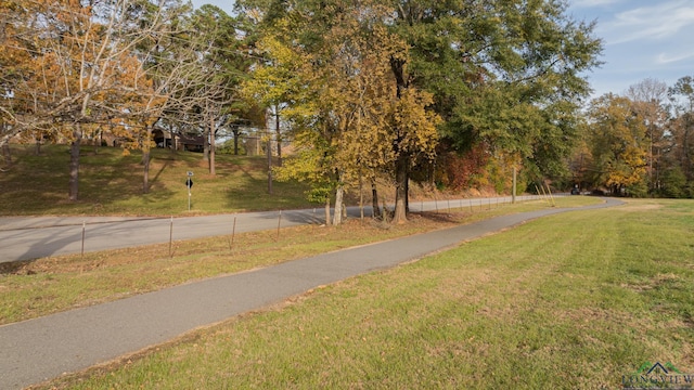 view of road