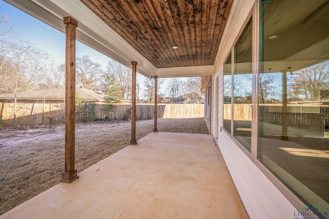 view of patio