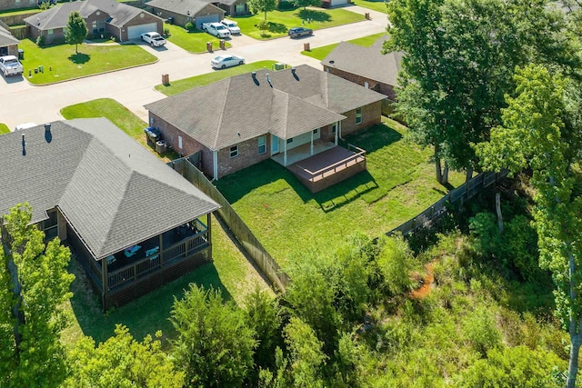 107 Lakeway Ln, Longview, TX 75604 - aerial perspective of suburban area