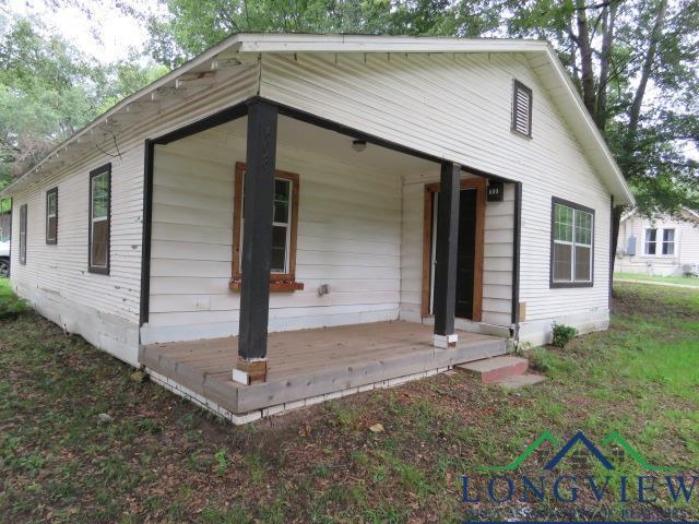 exterior space with covered porch