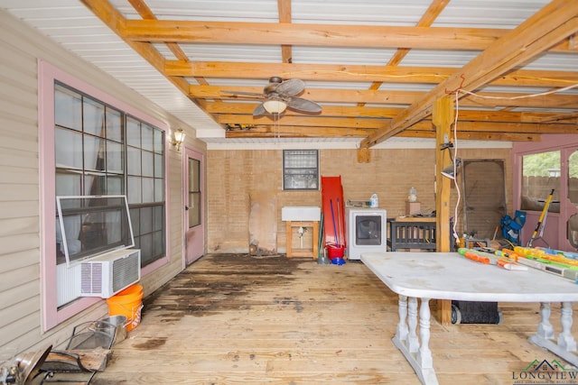 604 Kay Ct, Longview, TX 75601 - interior space featuring cooling unit and washer / clothes dryer