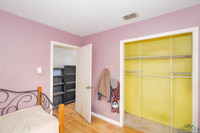 604 Kay Ct, Longview, TX 75601 - bedroom featuring light wood-type flooring and a closet