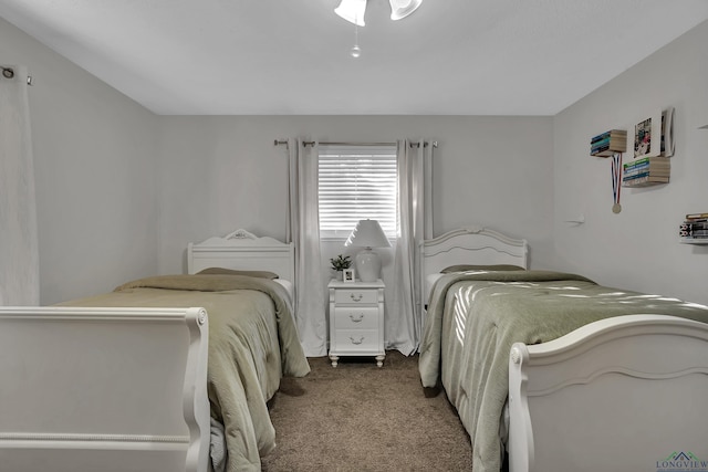 bedroom featuring carpet flooring