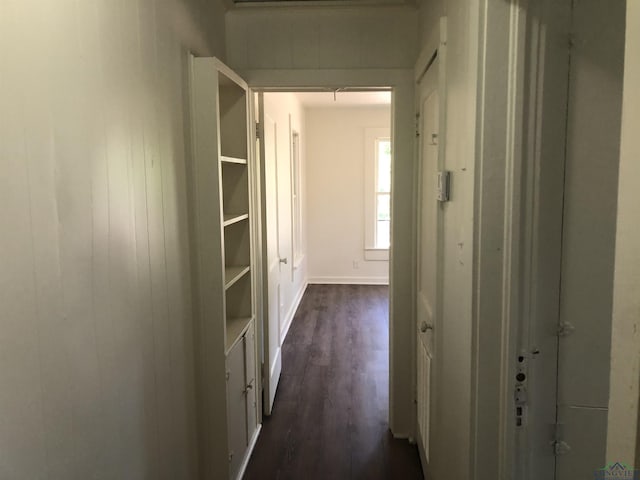 602 Premier Rd, Longview, TX 75604 - hall featuring dark wood-style flooring