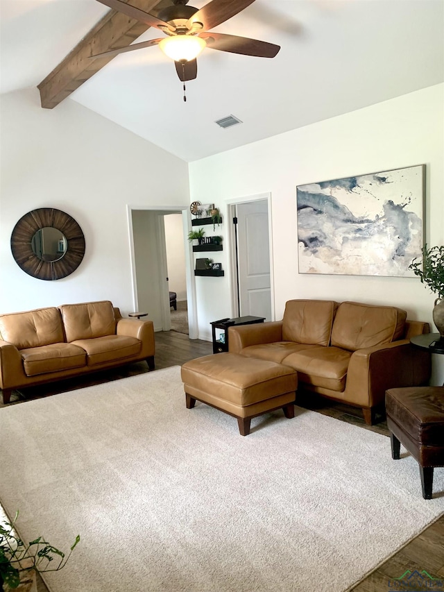 4401 Leland St, Marshall, TX 75672 - living room with wood finished floors and a ceiling fan