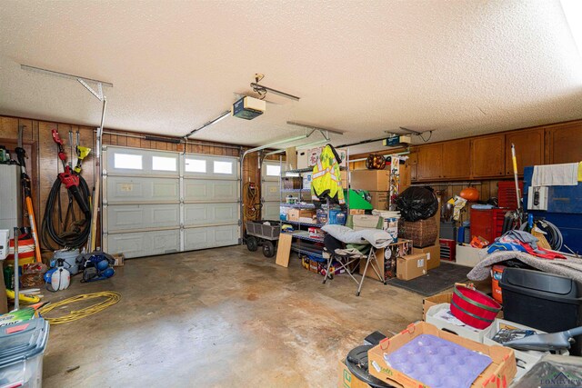 502 Hillcrest, Hughes Springs, TX 75656 - garage with a garage door opener