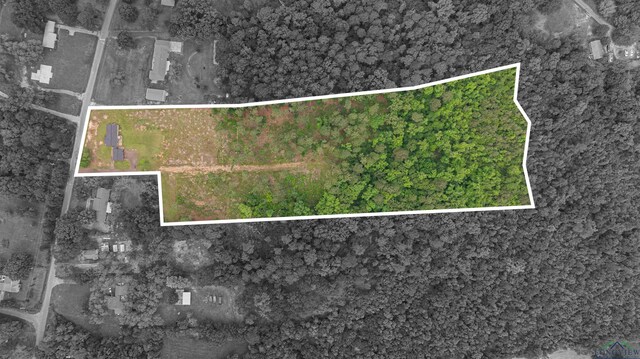 502 Hillcrest, Hughes Springs, TX 75656 - aerial view