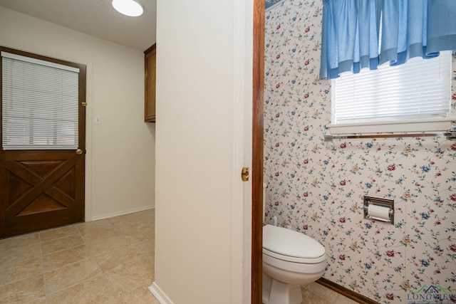 bathroom with toilet