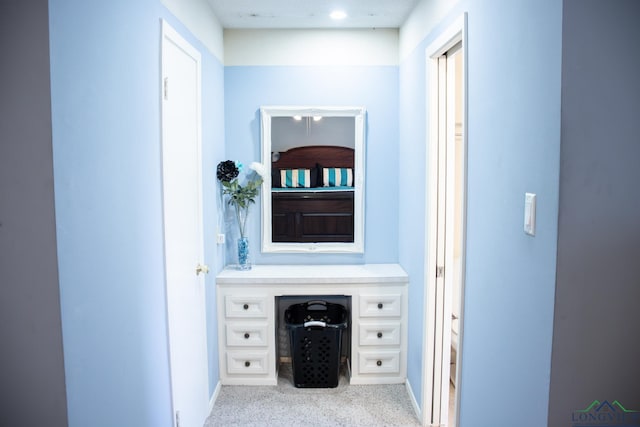 1508 Miami Dr, Longview, TX 75601 - hallway with carpet and baseboards
