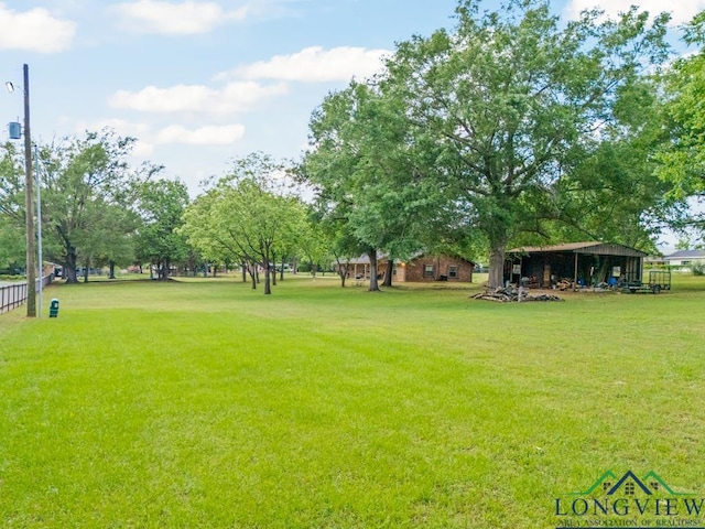 view of yard