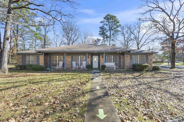 view of ranch-style house