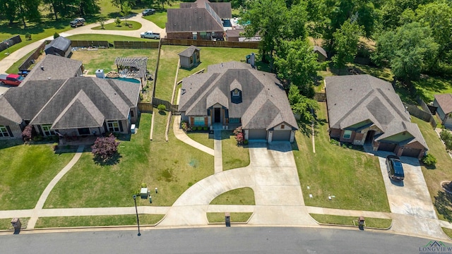 drone / aerial view