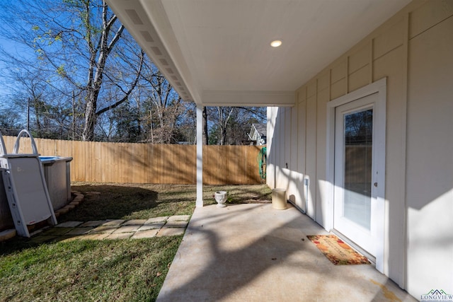 view of patio / terrace