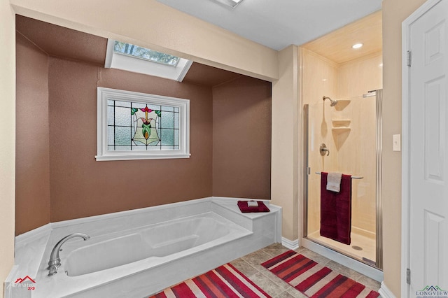 106 Brachfield Rd, Henderson, TX 75654 - bathroom featuring a stall shower and a bath