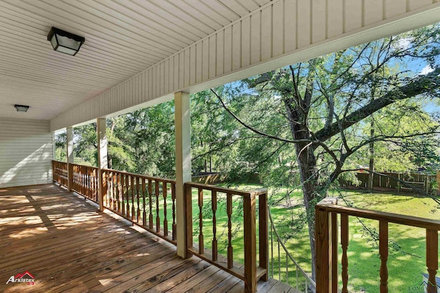 106 Brachfield Rd, Henderson, TX 75654 - view of wooden terrace