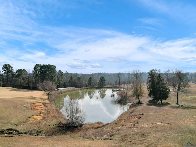 property view of water