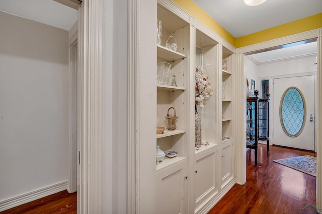 603 E Melton, Longview, TX 75602 - interior space with dark wood-style flooring