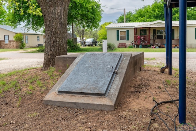 809 Turner Ln, Tuscola, TX 79562 - view of storm shelter