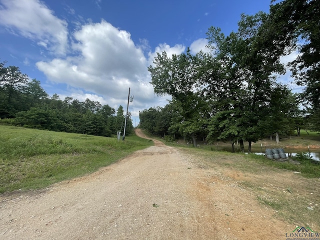 view of road