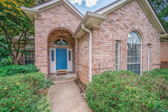 7 Casey Ct, Longview, TX 75604 - doorway to property with brick siding