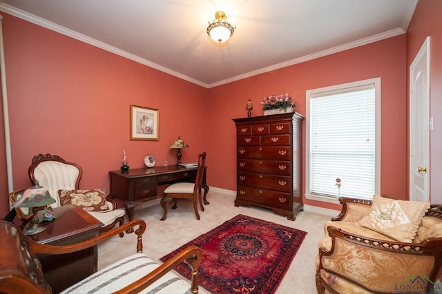7 Casey Ct, Longview, TX 75604 - office space with light carpet and crown molding
