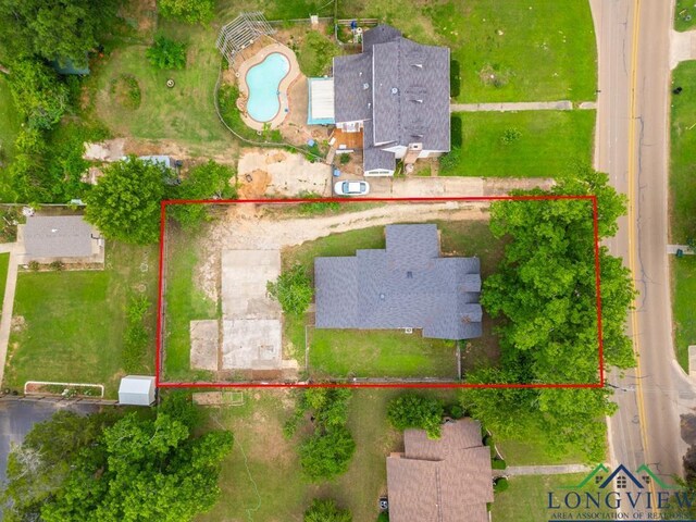 drone / aerial view