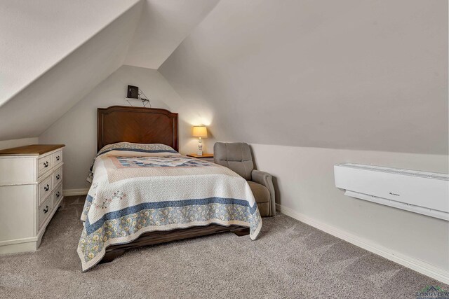 475 Highland Pl, Hallsville, TX 75650 - bedroom with lofted ceiling, carpet flooring, and baseboards