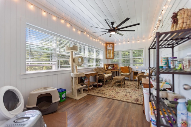 1767 County Road 3840, Hawkins, TX 75765 - sunroom with plenty of natural light and track lighting