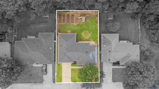 2532 Windmill Ln, Longview, TX 75601 - aerial view of property and surrounding area featuring property boundaries highlighted