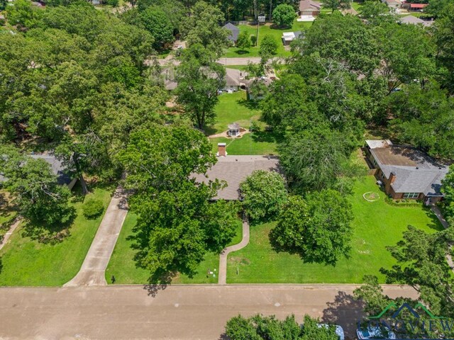 1805 Greenway St, Gilmer, TX 75644 - bird's eye view