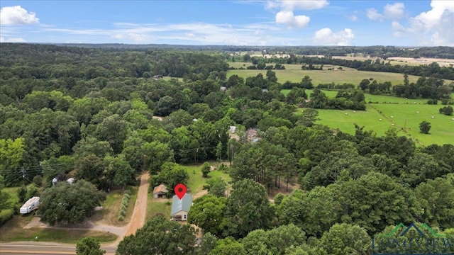 1150 Fm 139, Joaquin, TX 75954 - aerial view of sparsely populated area with a forest