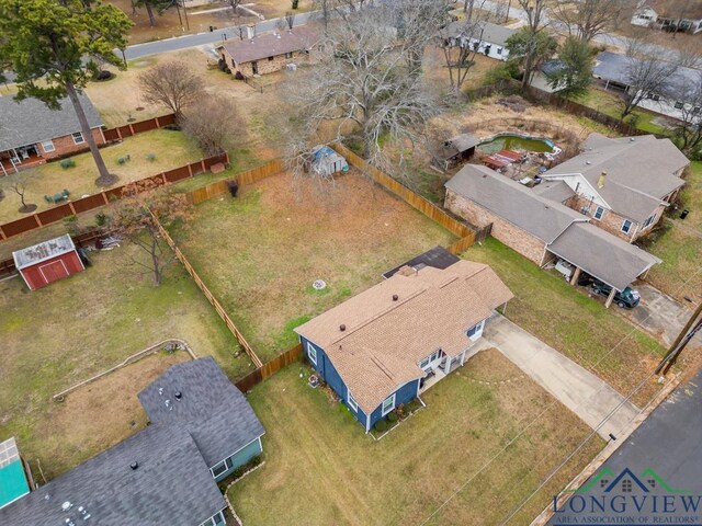 718 Pine St, Gilmer, TX 75644 - aerial view featuring a residential view