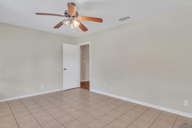 1702 Eastwood St, Longview, TX 75604 - unfurnished room with a ceiling fan and baseboards