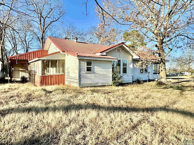 view of side of home