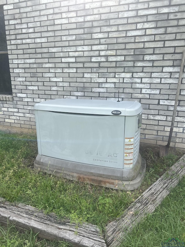 exterior details with a power unit