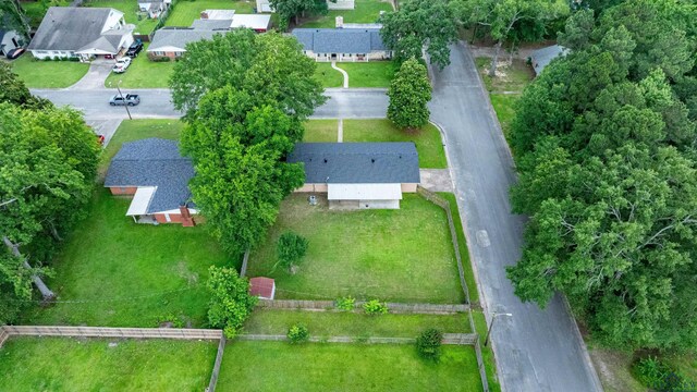 1130 Oakwood St, Carthage, TX 75633 - aerial perspective of suburban area