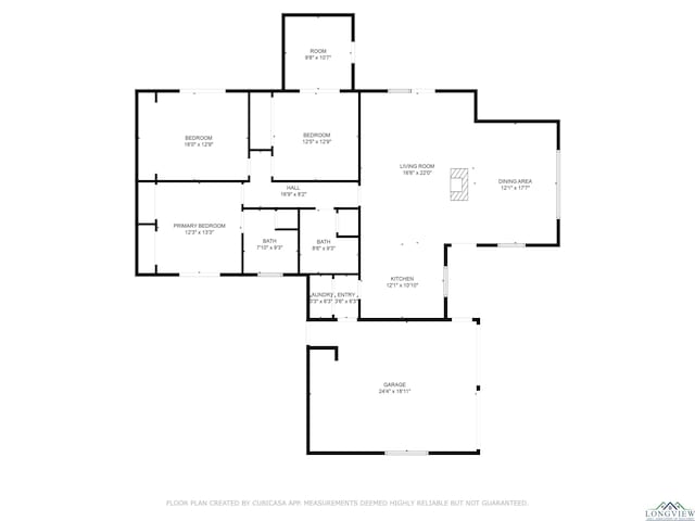 view of layout