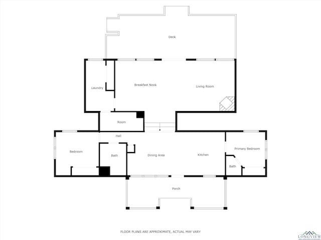 3065 E Lake, Gladewater, TX 75647 - view of property floor plan