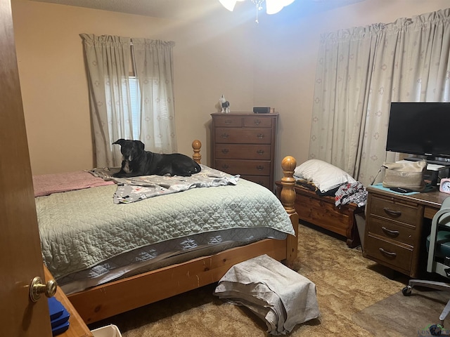 bedroom featuring carpet floors