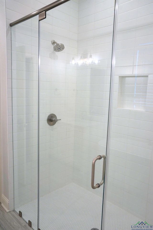 9173 Cave Branch Cv, Tyler, TX 75703 - full bathroom with a stall shower
