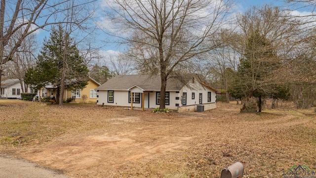 view of ranch-style home