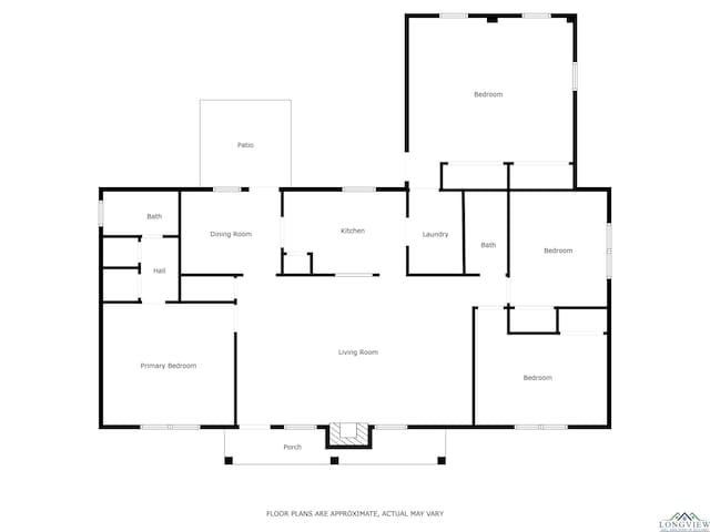7869 Arrowwood Rd, Gilmer, TX 75644 - room layout